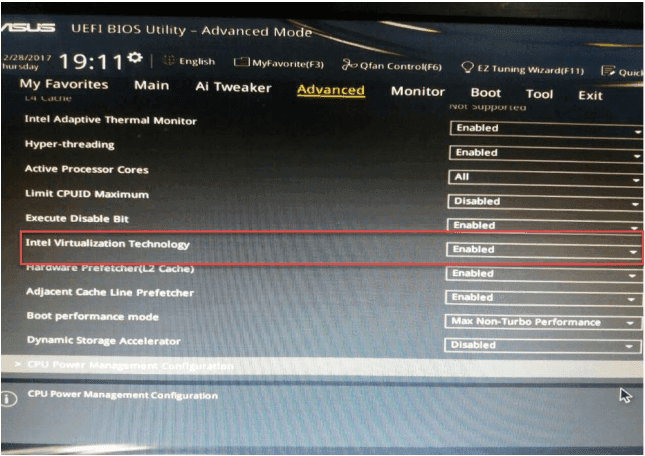 آموزش فعال کردن مجازیسازی (Virtualization) در BIOS